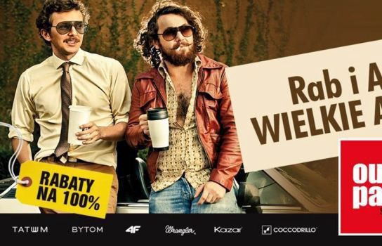 Outlet Park Szczecin reklamuje „rabaty na 100 proc.”