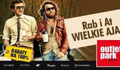 Outlet Park Szczecin reklamuje „rabaty na 100 proc.”