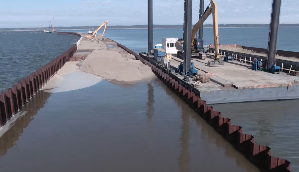 Przekop Mierzei Wiślanej. Domknięcie obwodu sztucznej wyspy