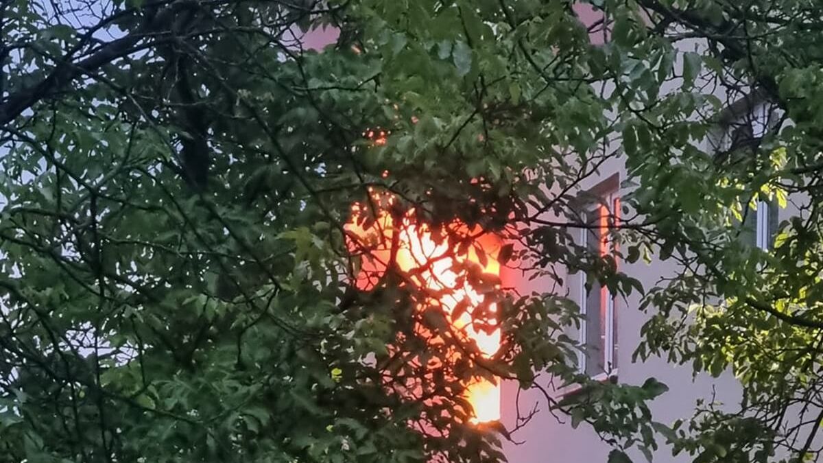Pożar w domu dziecka przy ul. Pogodnej w Lublinie