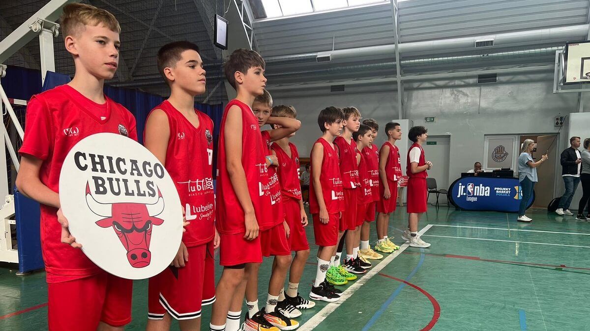 Start Lublin jako Chicago Bulls w Jr. NBA Polska