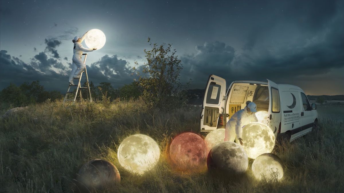 Erik Johansson zaskakuje ponownie. Tak powstała praca ”Full Moon Service” 1