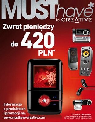 Promocja Musisz to mieć Creative'a