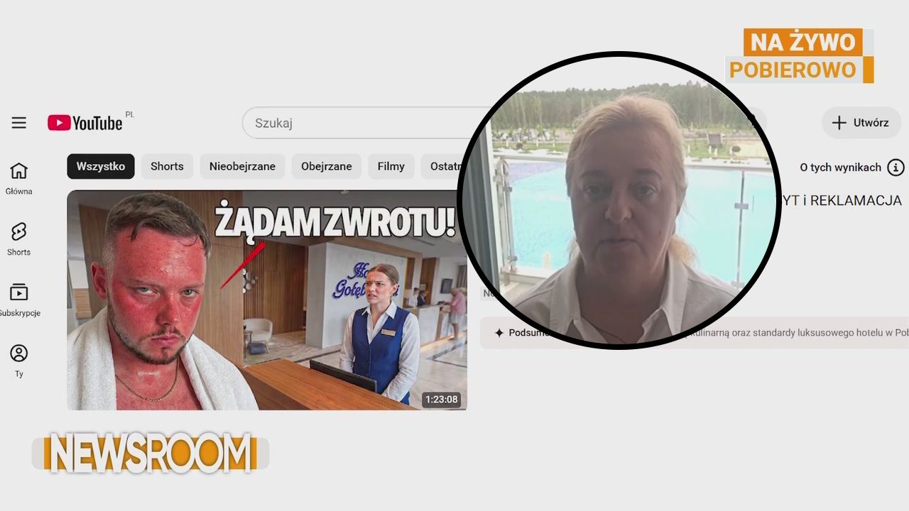 Sprawdziła, jak jest w pokoju standard w Gołębiewskim. "Przyjechałam incognito"