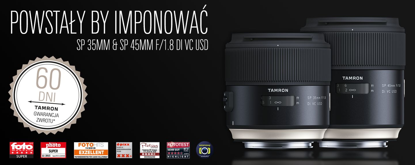 Promocja Tamrona – kup i wypróbuj obiektywy z linii SP 4