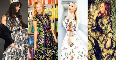 Długie sukienki w kwiaty - największe trendy