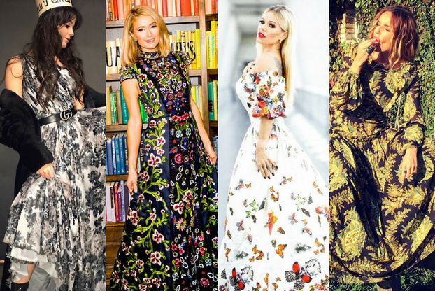 Długie sukienki w kwiaty - największe trendy