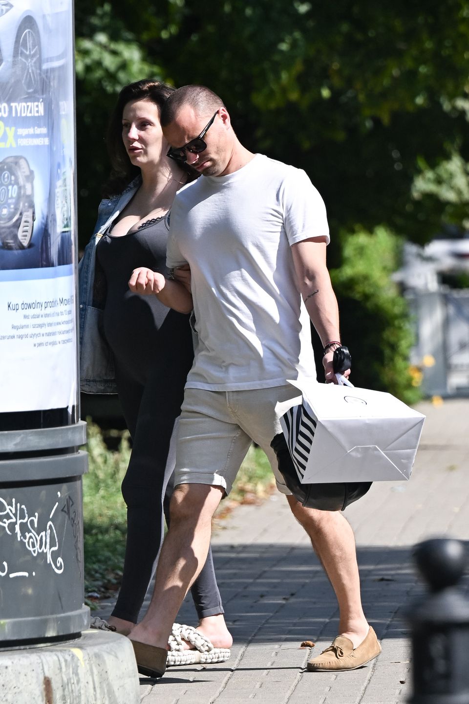 Marcin Hakiel i Dominika "przyłapani" na mieście