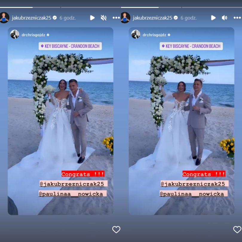 Jakub Rzeźniczak i Paulina Nowicka wzięli ślub!