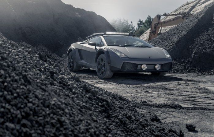 Offroadowe lamborghini gallardo, czyli współczesny trend w domorosłym wydaniu