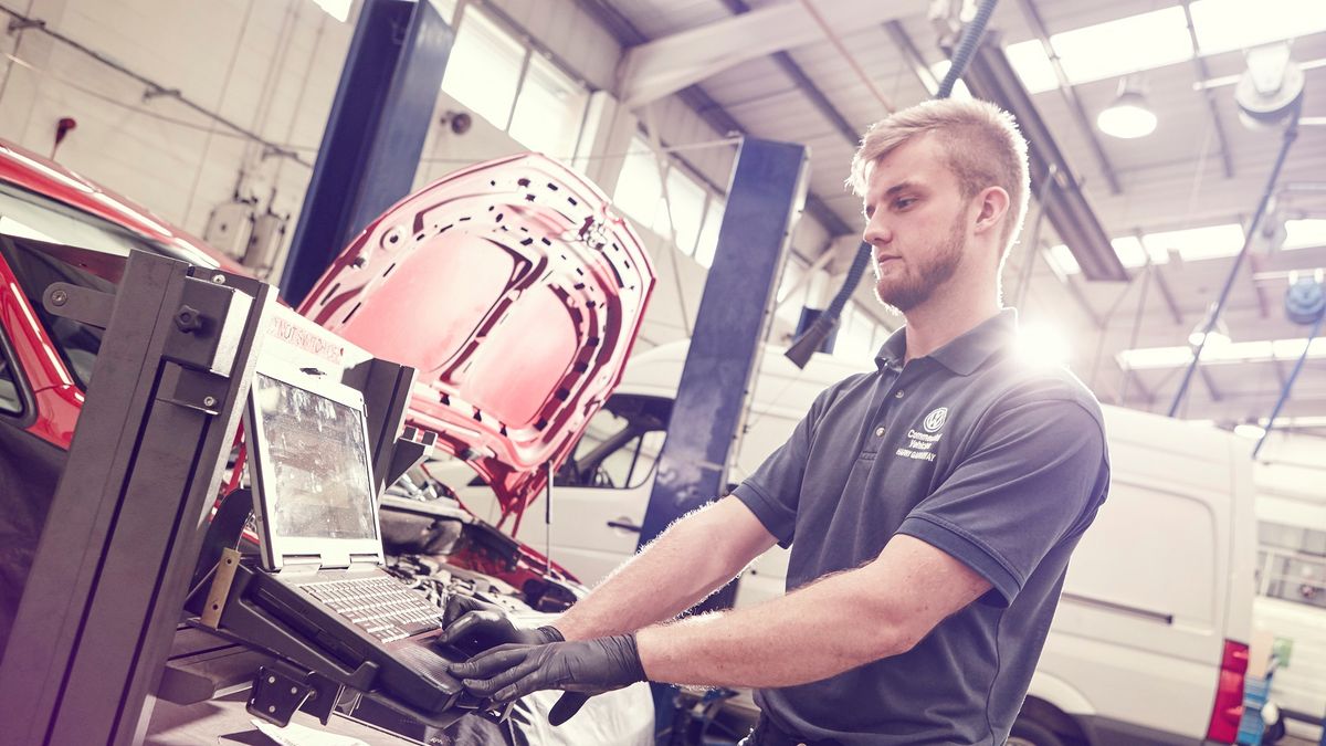 Serwis Volkswagena (fot. Newspress)