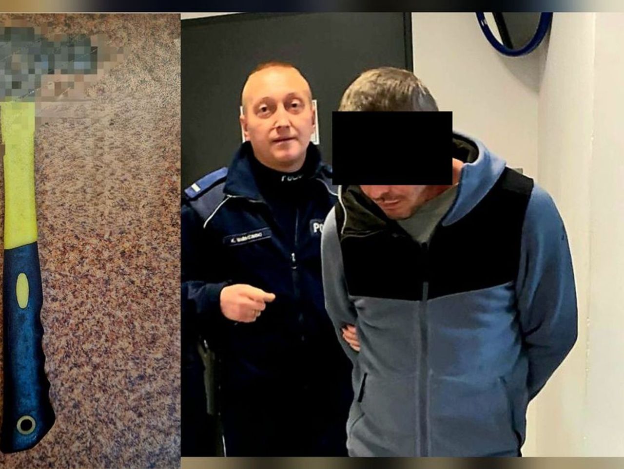 41-latek uderzył byłego szefa młotkiem w głowę. Chciał wymusić wypłatę