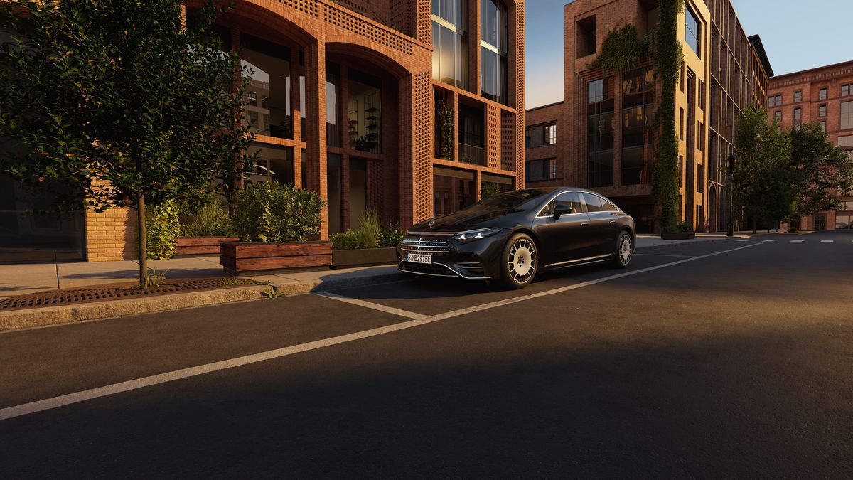 Mercedes EQS po liftingu