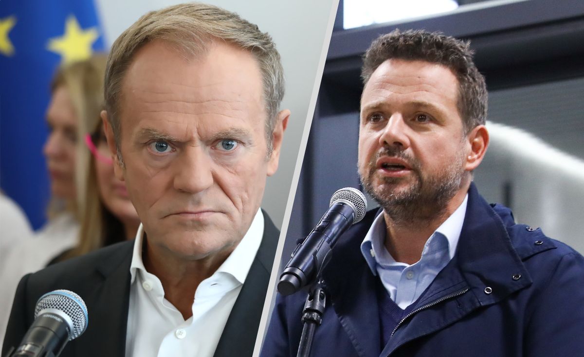 Donald Tusk i Rafał Trzaskowski rywalizują o pierwsze miejsce w sondażu "SE" na lidera opozycji.