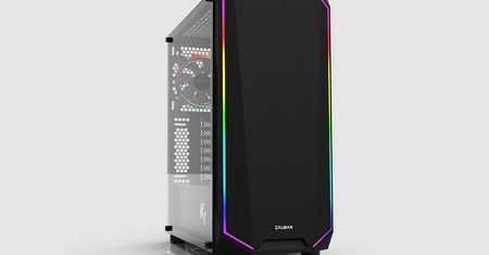 Zalman K1 - nowa obudowa ze szkłem i podświetleniem