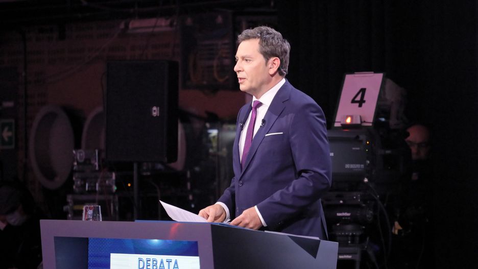 Debatę prezydencką w TVP prowadził Michał Adamczyk