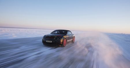 Zamarznięte Morze Bałtyckie, Bentley i 330 km/h | Nowy rekord! [nowe wideo]
