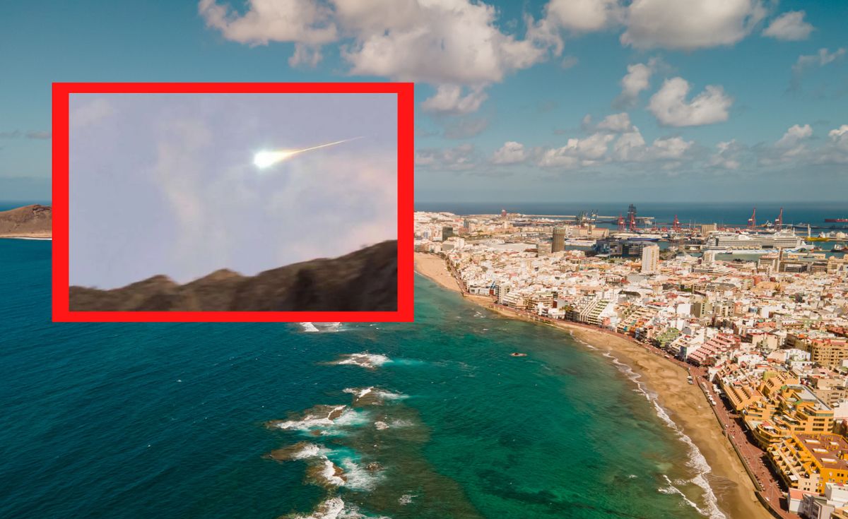 Na terenie Wysp Kanaryjskich spadł meteoryt - zdjęcie ilustracyjne.