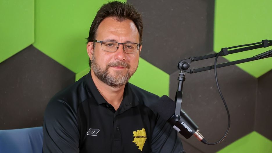 Marcin Polański, sędzia piłkarski, członek zarządu Kolegium Sędziów Wrocław.