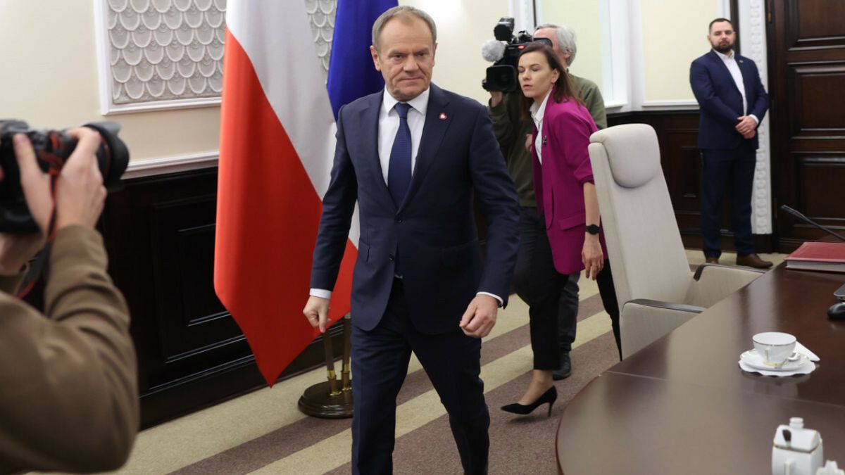 Premier Donald Tusk na posiedzeniu Rady Ministrów 27 grudnia