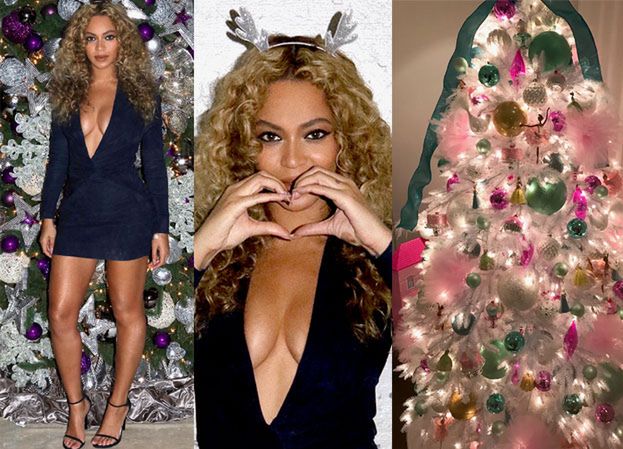 Tak wyglądają święta u Beyonce! "Blue Ivy dostała różową choinkę" (ZDJĘCIA)