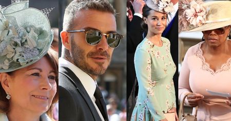 Pippa, Beckhamowie, Oprah, Clooneyowie... Goście na ślubie Harry'ego i Meghan Markle! (ZDJĘCIA)