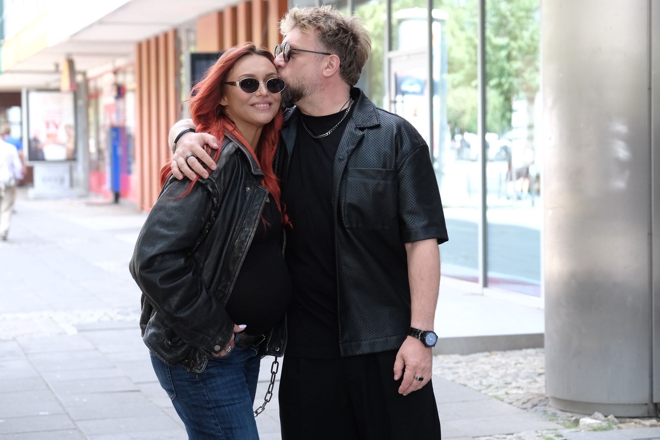 Joanna Lazer z ukochanym