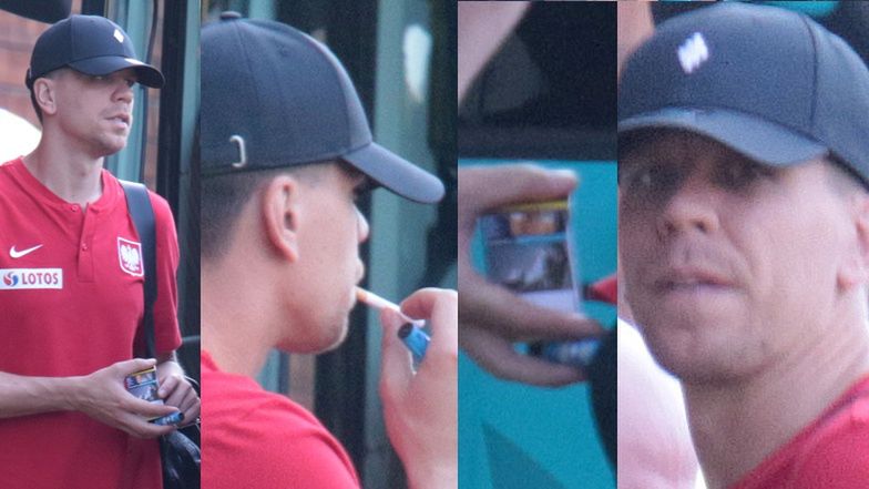 Wojciech Szczęsny przyłapany z papierosami