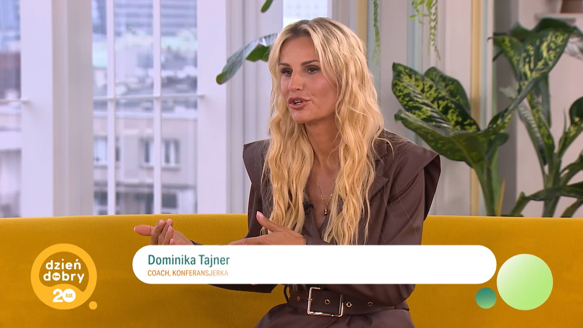 Dominika Tajner w "Dzień dobry TVN"