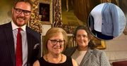 Lubomirscy z wizytą u Zamoyskich. Stylizacja hrabiny zwraca uwagę