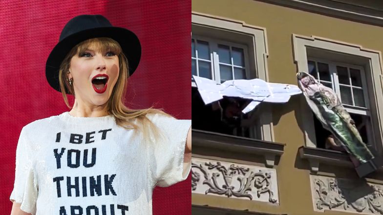 Poznaniacy zażartowali z Taylor Swift. Artystka zastąpiła koziołka