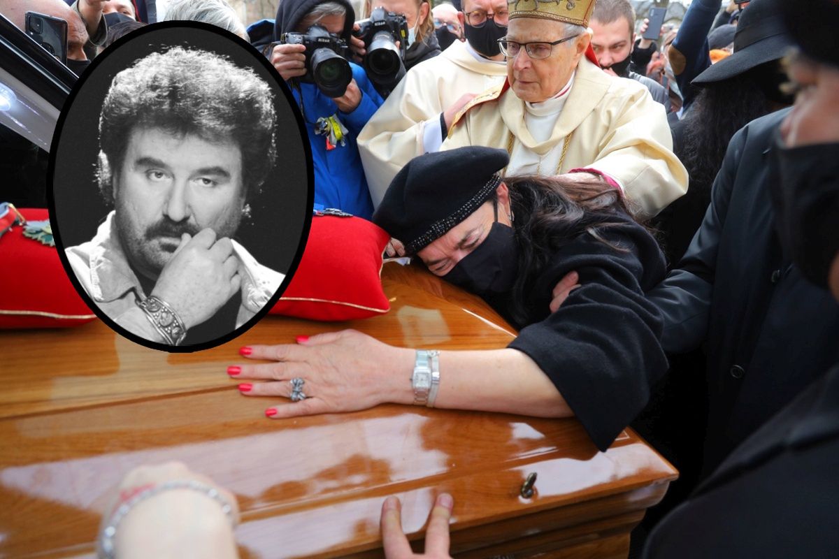 Morze łez na pogrzebie Krzysztofa Krawczyka. Wzruszający gest żony