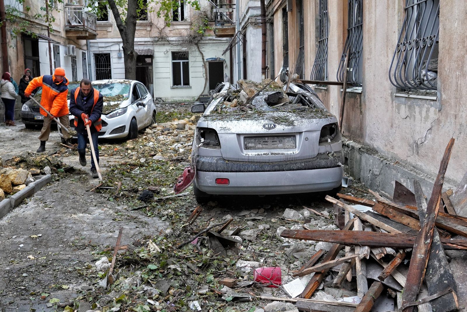 Rosjanie zaatakowali obiekty tuż przy granicy z Polską