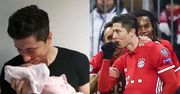 Lewandowski o córce: "Mam kolejną osobę, dla której mogę grać i strzelać bramki"