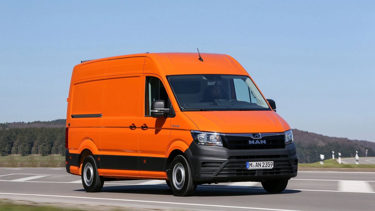 MAN TGE to Volkswagen Crafter z innym znaczkiem, przeznaczony dla innej grupy odbiorców.