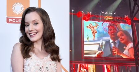 Na koncercie Sanah wyświetlono jej prywatne nagrania? Fani WNIEBOWZIĘCI: "Boże! W końcu pokazała swój ślub" (WIDEO)