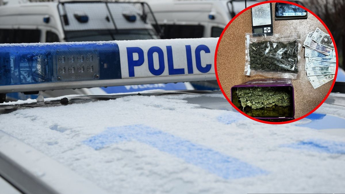 U 70-latka policja znalazła narkotyki
