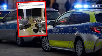 18-latek zmarł na miejscu. Tyle zostało z jego BMW