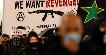Protest w USA. "Nie chcemy Bidena, chcemy zemsty"