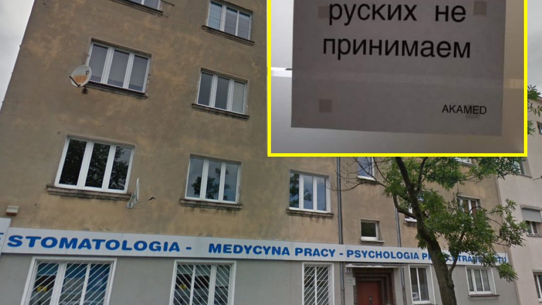 Poznańska przychodnia wywiesiła kontrowersyjne ogłoszenie 