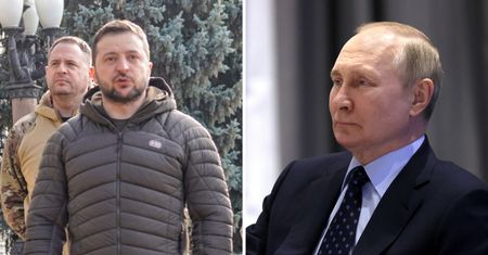 Zełenski w Chersoniu. Jest reakcja Kremla