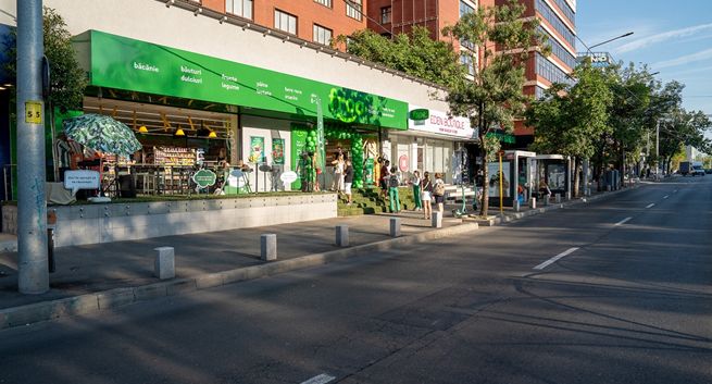 Żabka rozwija biznes w Rumunii. Otwarto flagowy sklep