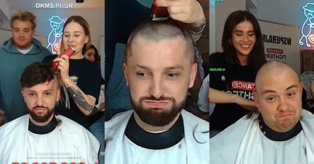 Kolejne osoby poszły pod maszynkę u Łatwoganga. Luka MOCNO to przeżył: "Mam śluby, wesela, nie wiem, jak ja będę wyglądał..."