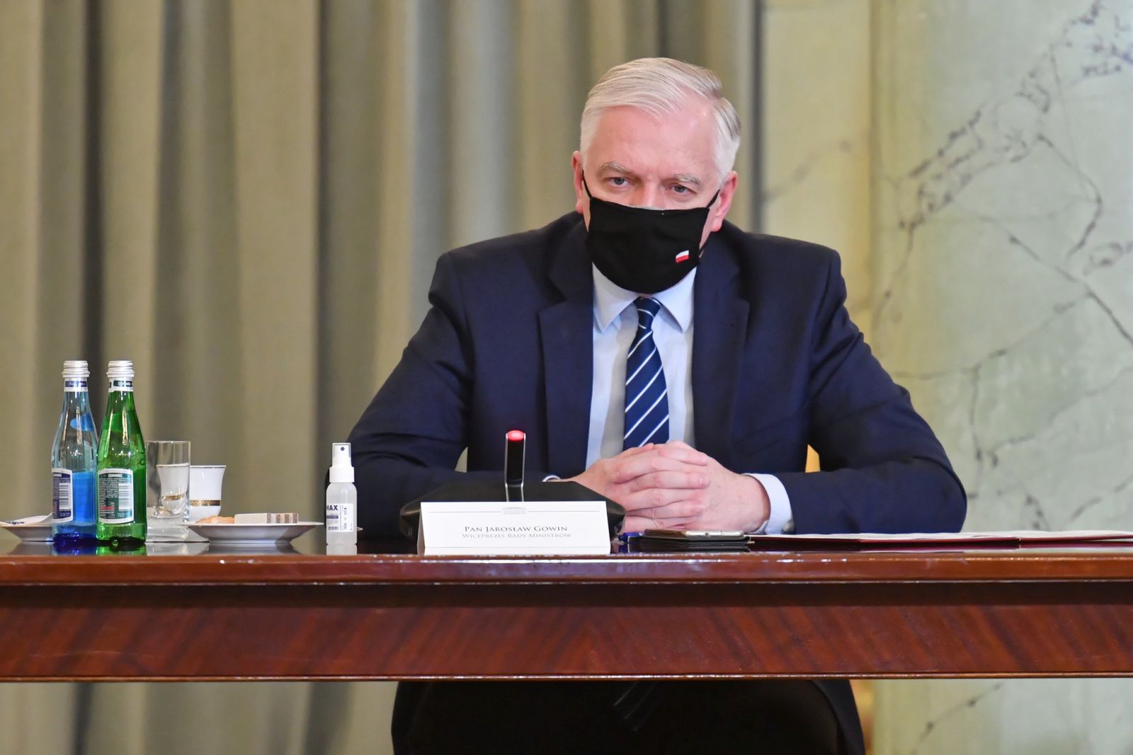 Jarosław Gowin na spotkaniu rządu z przedsiębiorcami mówił o odmrażaniu gospodarki