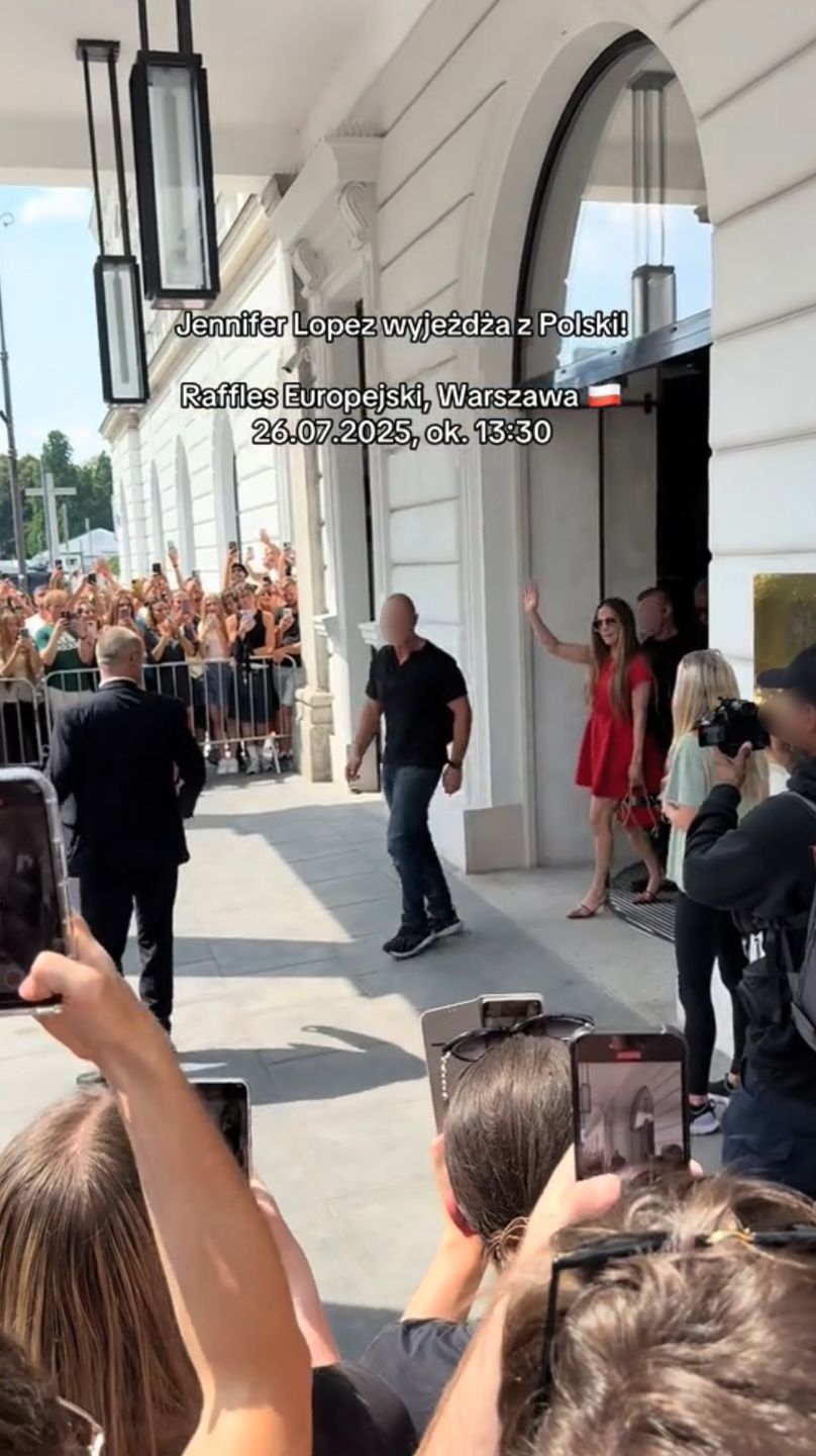 Jennifer Lopez w Warszawie