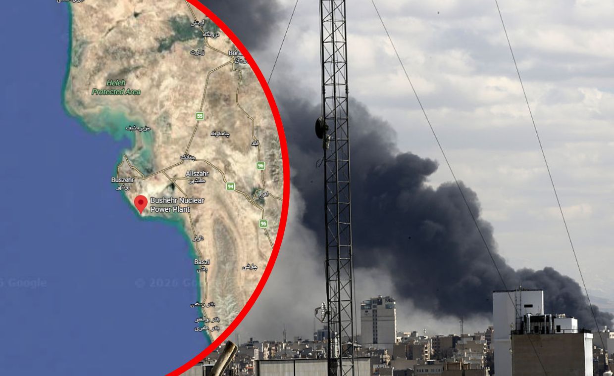 "Najgorszy scenariusz" w Iranie. Pocisk uderzył w elektrownię jądrową