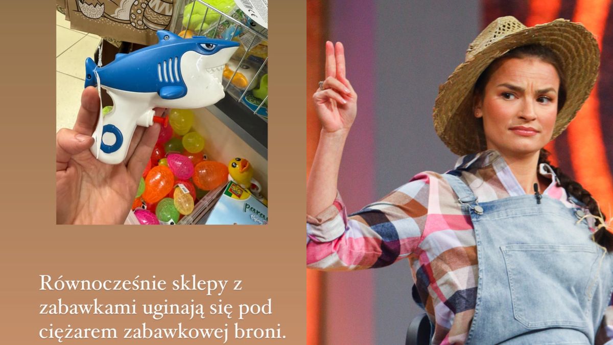 Ania Starmach nie jest fanką zabawkowej broni
