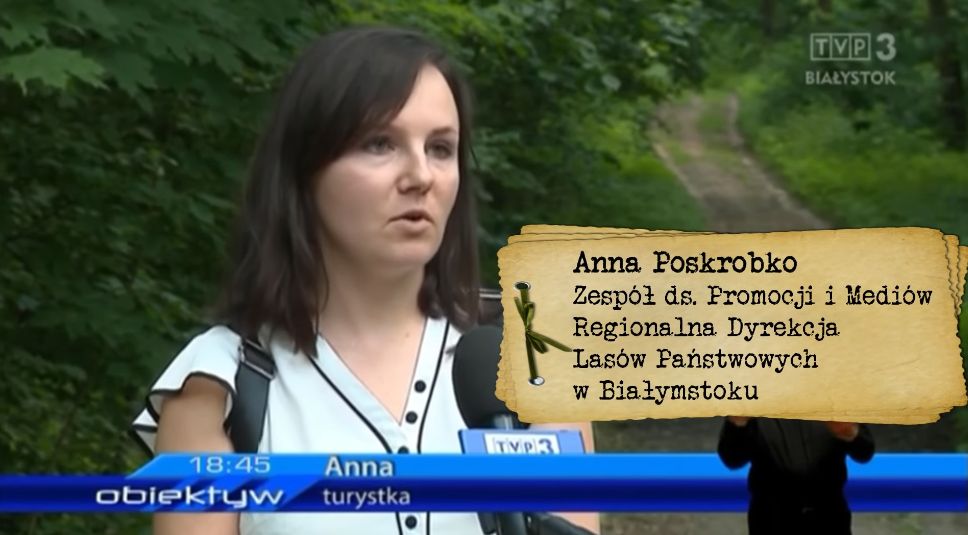 Wpadka TVP! Pracownica Lasów Państwowych zachwala serwis jako... "turystka"