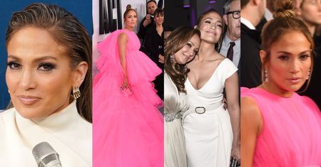 Jennifer Lopez w sukni z KILKUMETROWYM TRENEM zamiata dywan na premierze swojego filmu (ZDJĘCIA)