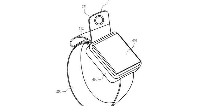 Apple patentuje smartwatch z ruchomym modułem kamery